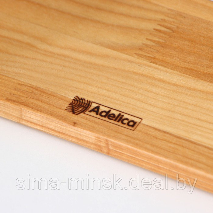 Доска сервировочная с ручкой Adelica, на ножках, 38×10×6 см, берёза - фото 7 - id-p199903758