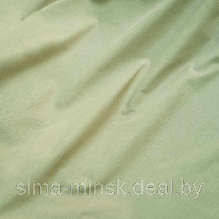Простыня на резинке «Эра», размер 200х160х25 см, цвет зелёный - фото 5 - id-p216727570