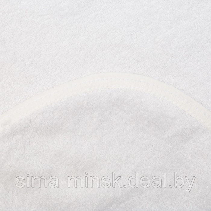 Полотенце уголок для крещения, размер 100х110 см, цвет белый - фото 4 - id-p199904172