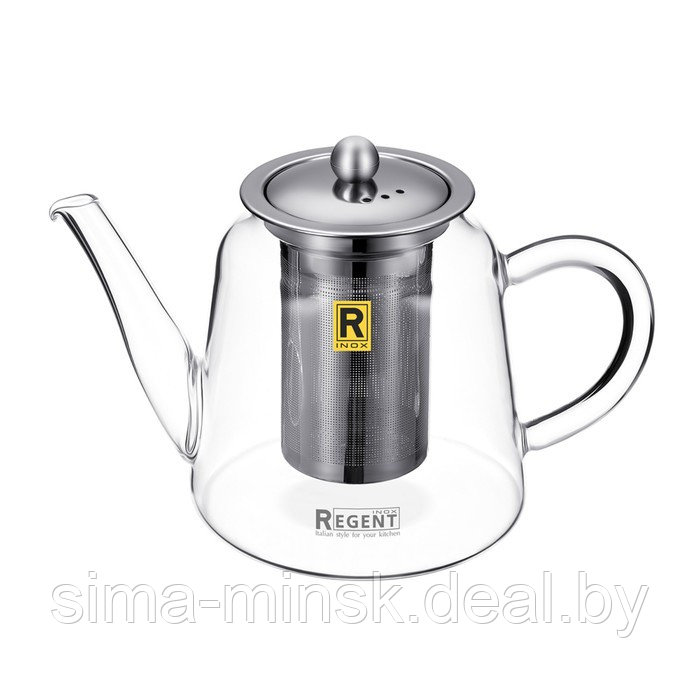 Чайник Regent inox Franco, с фильтр-ситечком, 0.7 л - фото 1 - id-p215141358