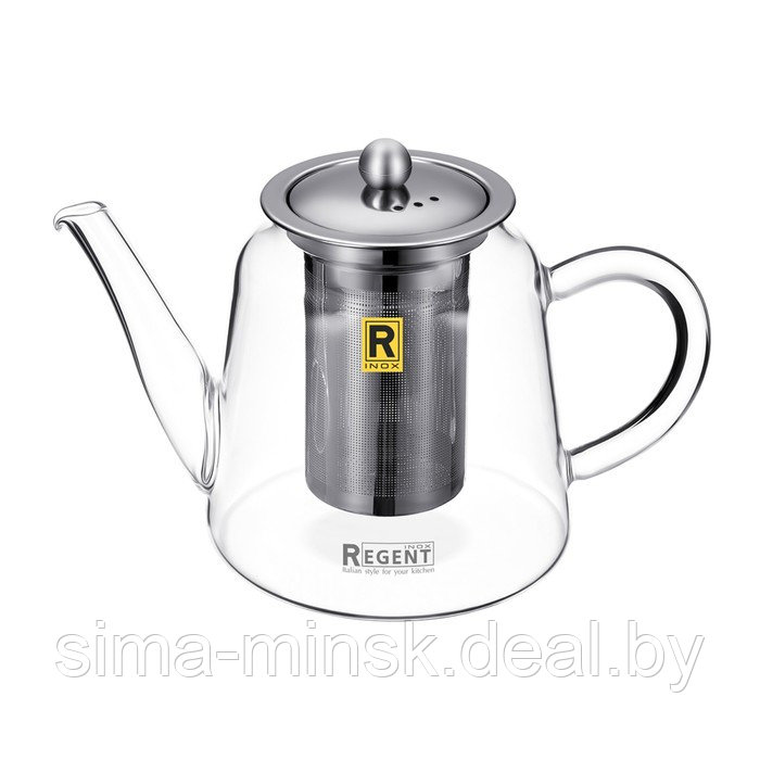 Чайник Regent inox Franco, с фильтр-ситечком, 0.9 л - фото 1 - id-p215141359
