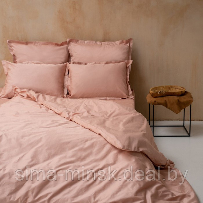 Пододеяльник «Ферги», размер 215х220 см, цвет бежево-розовый - фото 3 - id-p216726889