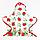 Набор подарочный "Этель" Christmas red flowers, фартук, полотенце, прихватка, фото 2