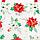 Набор подарочный "Этель" Christmas red flowers, фартук, полотенце, прихватка, фото 3