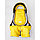 Конверт зимний Snowy Travel, рост 85 см, цвет жёлтый, фото 3