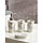 Набор аксессуаров для ванной комнаты Доляна «Изящество», 4 предмета (дозатор 250 мл, мыльница, 2 стакана),, фото 6