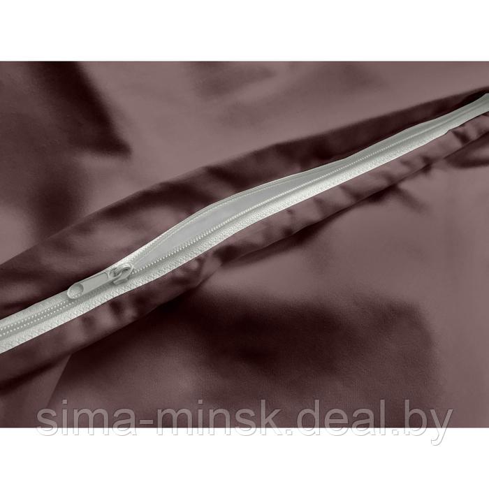 Пододеяльник Satin Luxe, размер 175х210 см, цвет марсала - фото 2 - id-p216727001