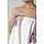 Набор для сауны Экономь и Я: полотенце-парео 68*150см+чалма, белый,100%хл, 320 г/м2, фото 7