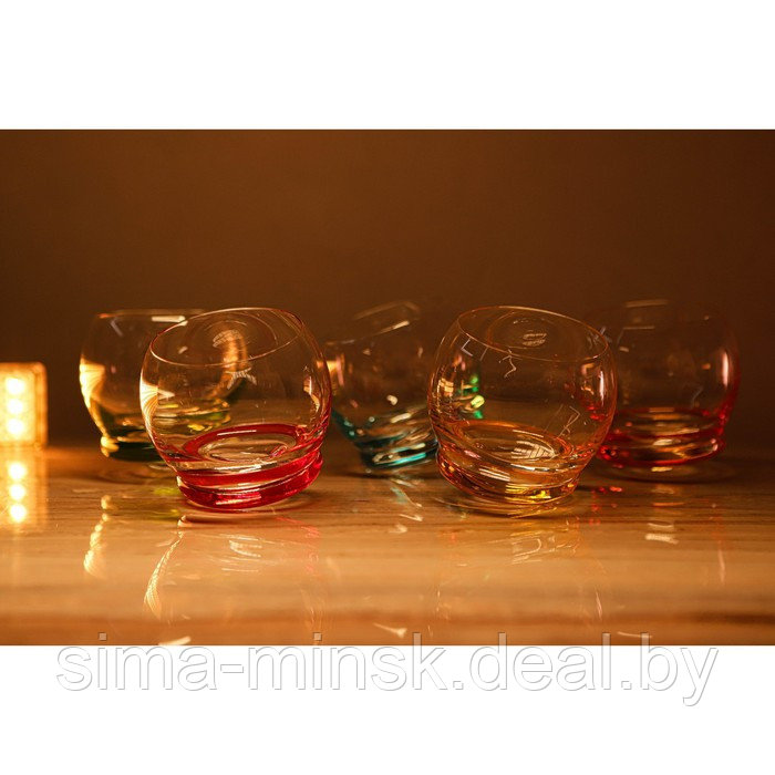 Набор стаканов для виски «Крейзи», 390 мл, 6 шт - фото 4 - id-p97452559