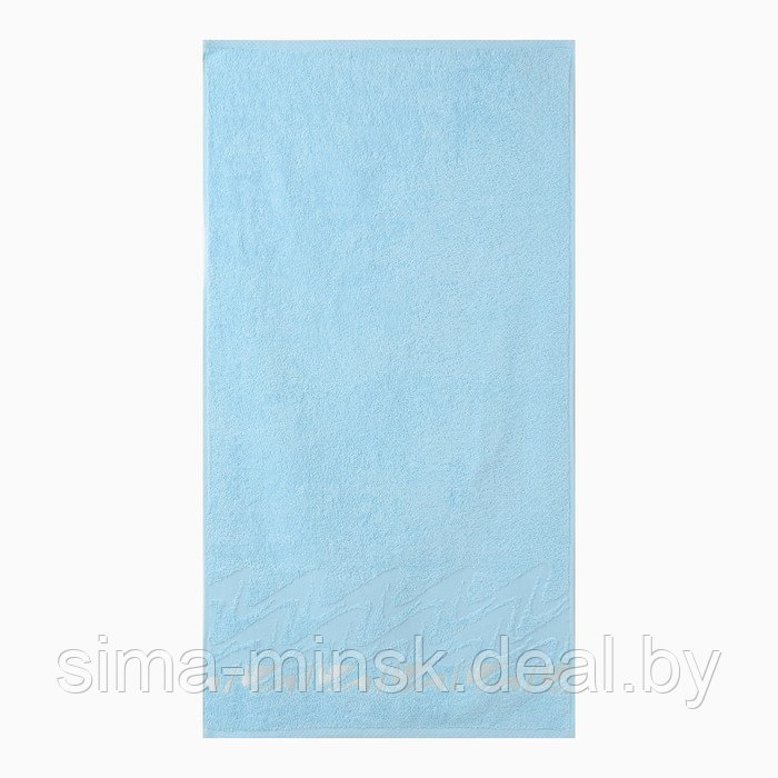Полотенце махровое «Brilliance» 70х130 см, цвет голубой, 390 гр/м2