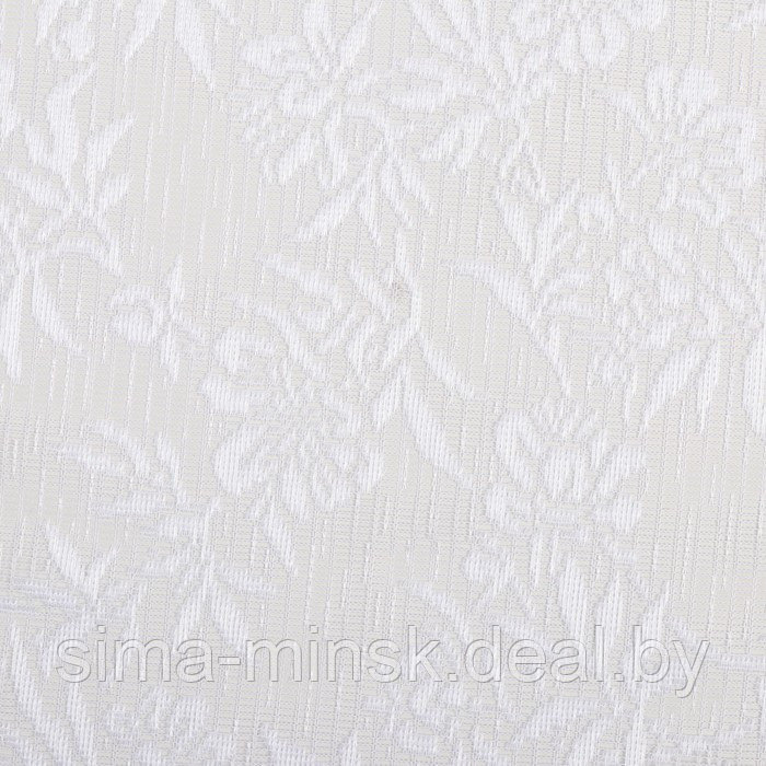 Тюль на кухню на шторной лентой, 320х160 см, цвет белый, 100% полиэстер - фото 2 - id-p199906452