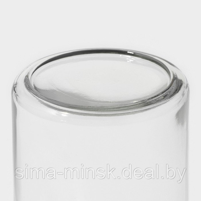 Набор стеклянных банок для сыпучих продуктов с пробковой крышкой Доляна «Парфе», 280 мл, 6,7×12,8 см, 12 шт - фото 6 - id-p215501774