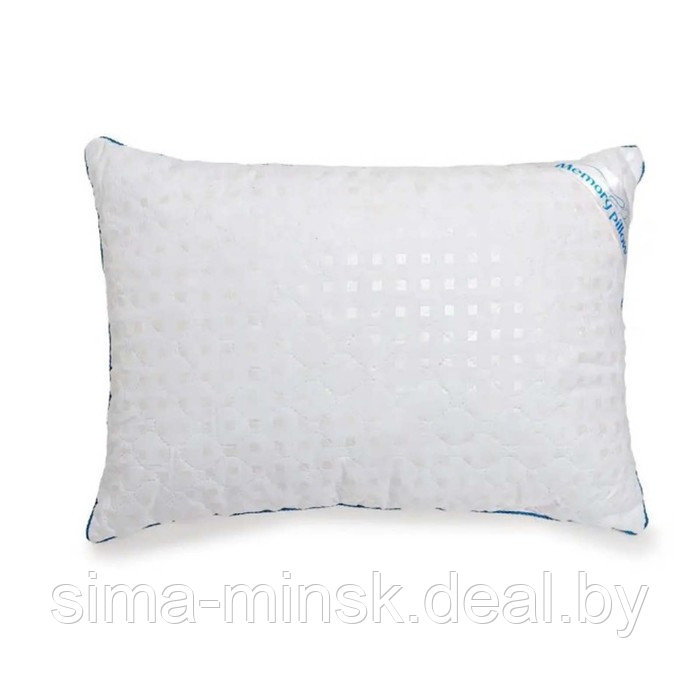 Подушка с эффектом памяти Memory Pillow 50х70см, латекс. крошка, п/э 100% - фото 1 - id-p216723917
