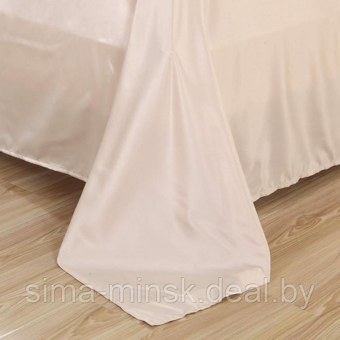 Комплект с одеялом «Тиара», размер 160х220 см, 160х240 см, 50х70 см, цвет бежевый - фото 6 - id-p216725867