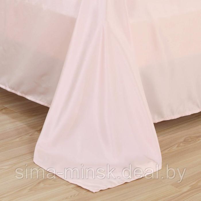 Комплект с одеялом «Тиара», размер 160х220 см, 160х240 см, 50х70 см, цвет пудра - фото 6 - id-p216725871