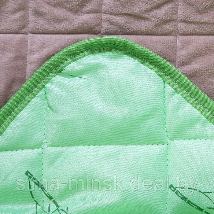 Одеяло Бамбук облегченное, 140х205 см, вес 860гр, микрофибра 150г/м, 100% полиэстер - фото 3 - id-p216723089