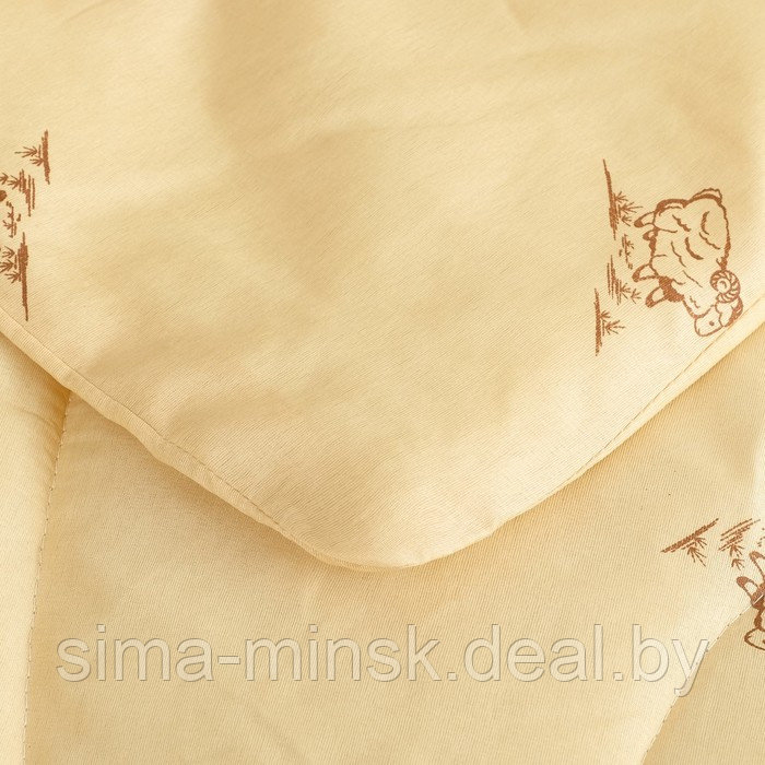 Одеяло Овечья шерсть 172x205 см, полиэфирное волокно 200 гр/м, пэ 100% - фото 3 - id-p199904958
