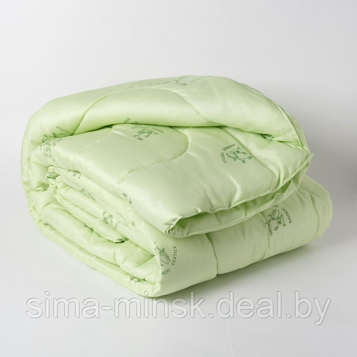 Одеяло Эконом Бамбук 140х205 см, полиэфирное волокно, 300гр/м, пэ 100% - фото 1 - id-p199904403