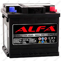 Аккумулятор Alfa Standard 45 R / 50Ah / 380А