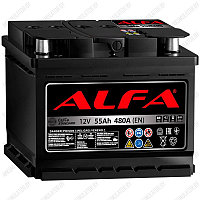 Аккумулятор Alfa Standard 55 R / 55Ah / 480А