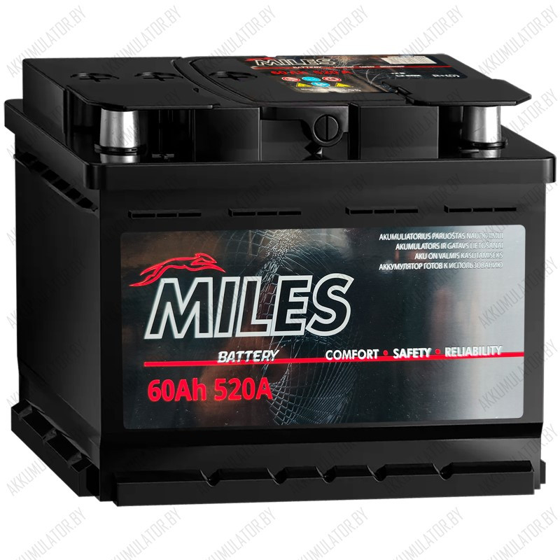 Аккумулятор Miles Original / 60Ah / 520А
