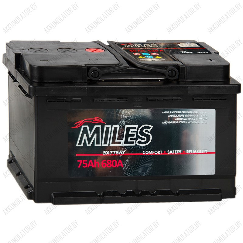 Аккумулятор Miles Original / 75Ah / 680А
