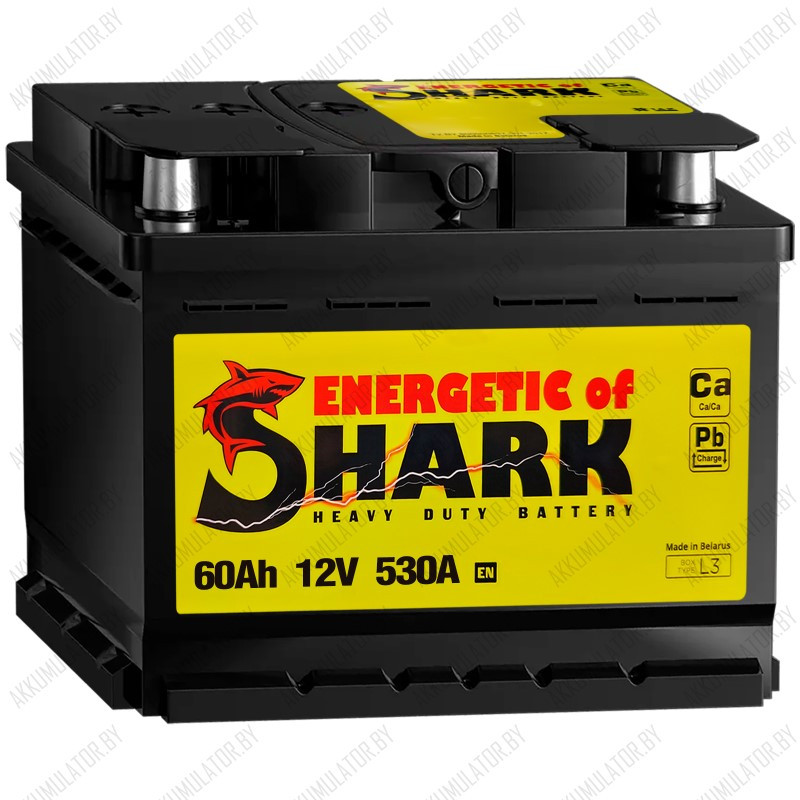 Аккумулятор Shark Original / 60Ah / 530А
