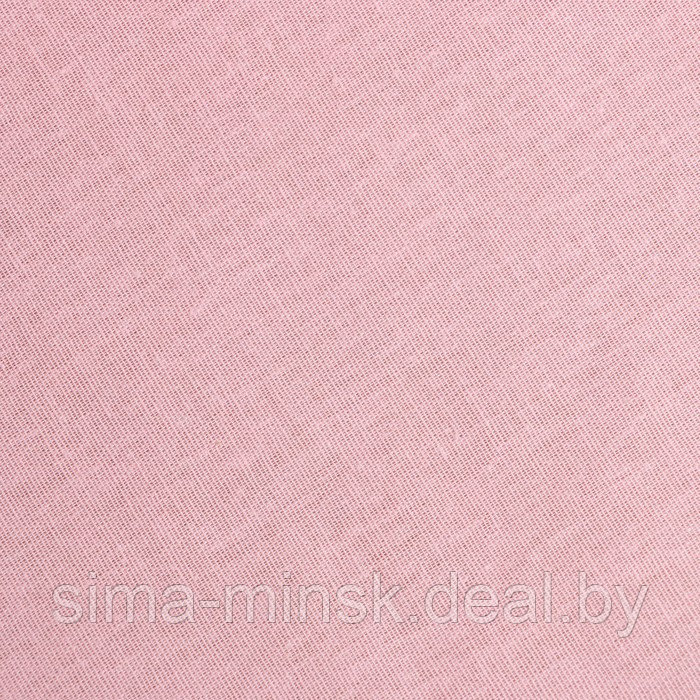 Простыня на резинке Этель 180х200х25, цвет розовый, 100% хлопок, бязь 125г/м2 - фото 2 - id-p216727435
