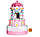 9057 Конструктор Музыкальная шкатулка - Свадебный торт, минифигурки, свет, 537 деталей, фото 4
