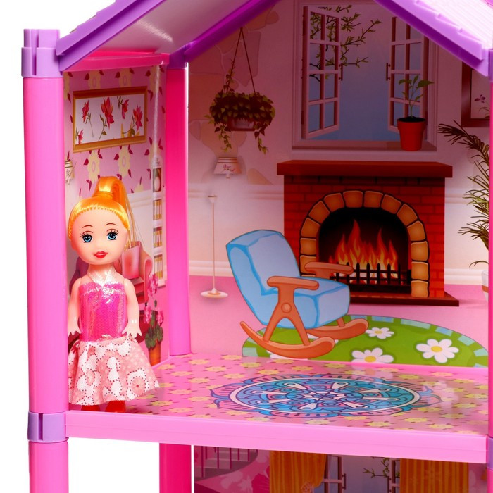 Дом для кукол «Коттедж» с куклами и аксессуарами - фото 6 - id-p213427139