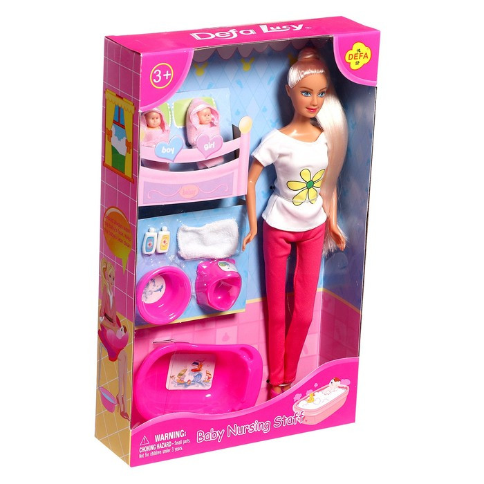 Кукла-модель «Лидия» с малышами и аксессуарами, МИКС - фото 8 - id-p180502000