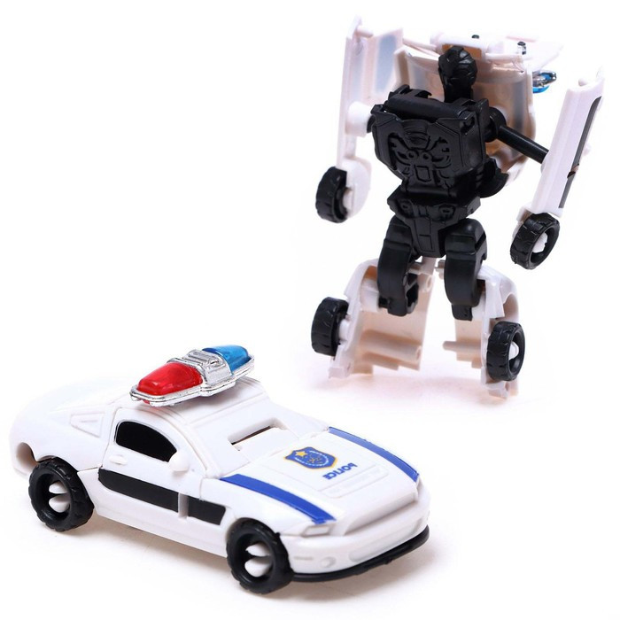 Набор роботов «Полицейский отряд», 5 трансформеров, собираются в 1 робота - фото 10 - id-p183836811