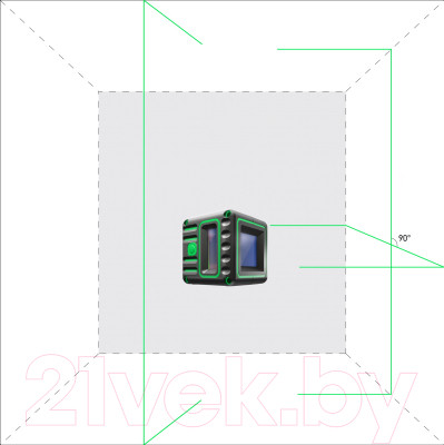 Лазерный уровень ADA Instruments Cube 3D Green Professional Edition / A00545 - фото 6 - id-p216738132