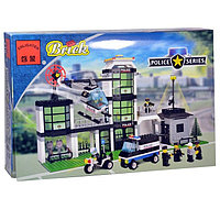 Конструктор Brick (Брик) 110 Полицейский участок 430 деталей аналог LEGO