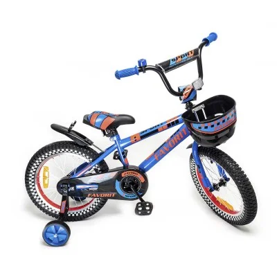 Детский двухколесный велосипед FAVORIT модель SPORT SPT-16BL - фото 1 - id-p216796392