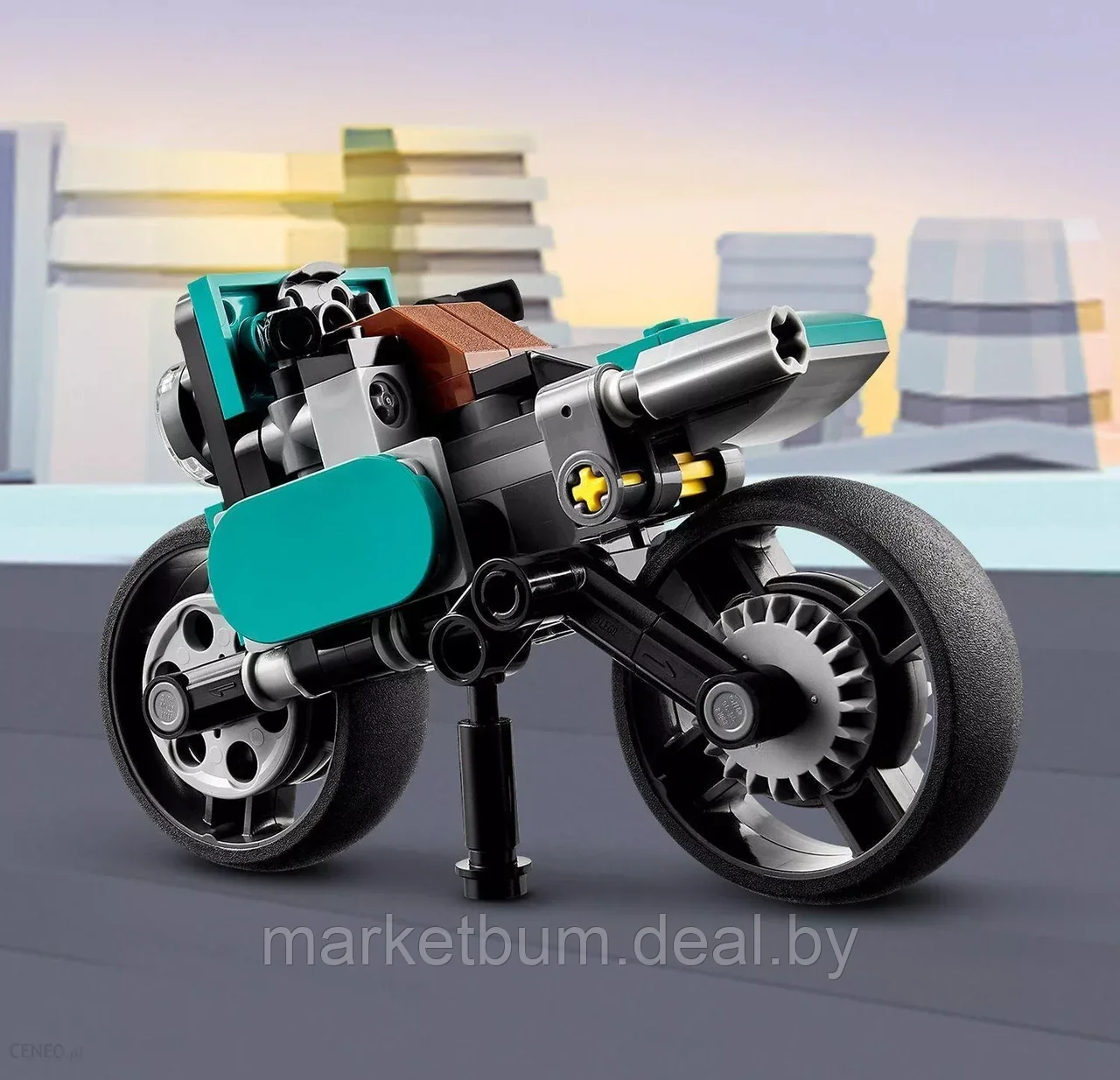 Конструктор LEGO Creator 31135, «Винтажный мотоцикл 3 в 1» - фото 6 - id-p216781831