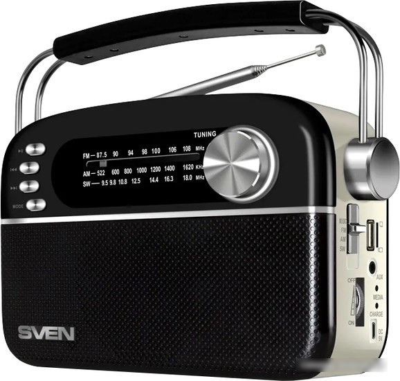 Радиоприемник SVEN SRP-505 (черный) - фото 1 - id-p216870150