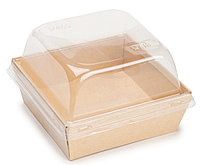 Коробка для бенто-торта дно 145 х 145 мм высота 85 мм
