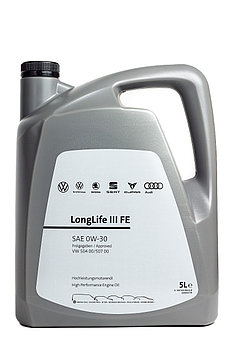 Моторное масло AUDI/Volkswagen Longlife III FE 0W-30 5л (VAG) GR52195M4