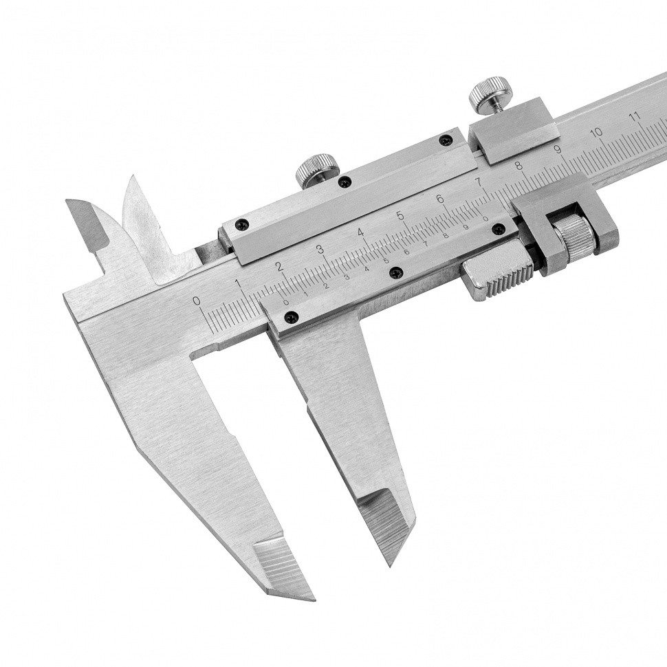 Штангенциркуль, 300 мм, цена деления 0.02 мм, металлический, с глубиномером Matrix - фото 4 - id-p216677260