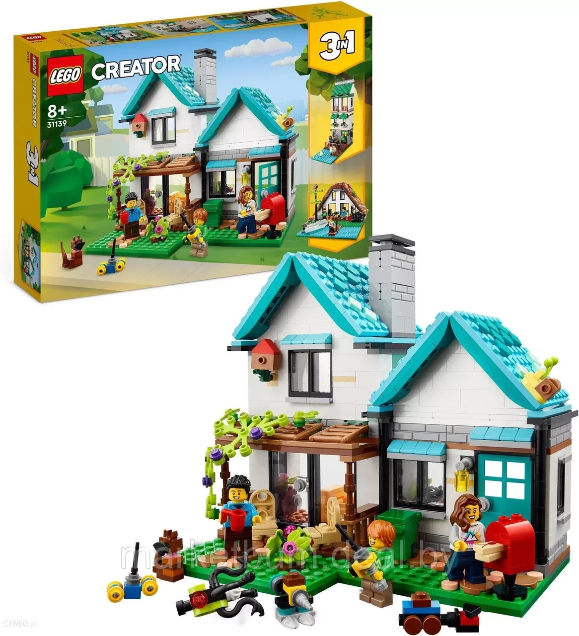 Конструктор LEGO Creator 31139, Уютный дом (ID#216895309), цена: 215 руб.,  купить на Deal.by