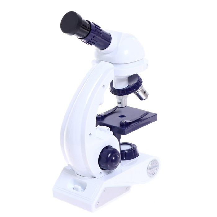 Микроскоп «Юный биолог», увеличение х80, х200, х450, с подсветкой - фото 10 - id-p180511418