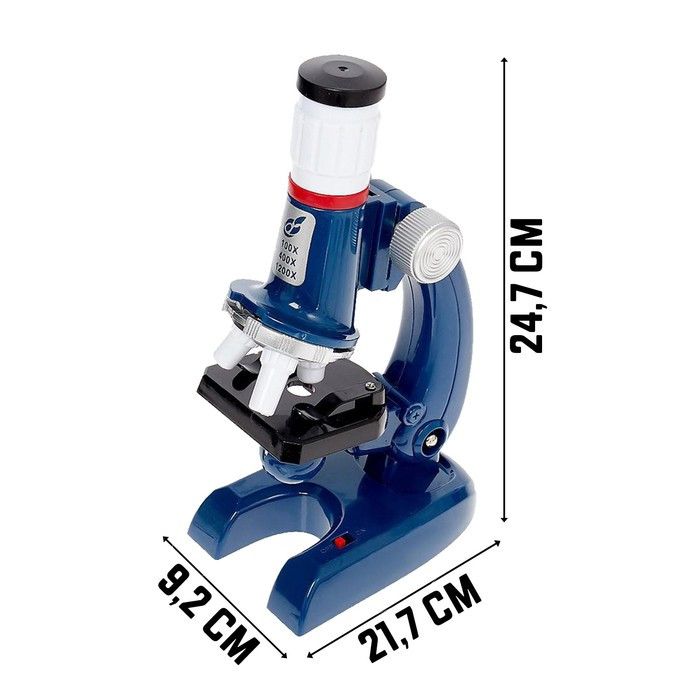 Микроскоп «Юный исследователь», увеличение х1200 - фото 1 - id-p199415043