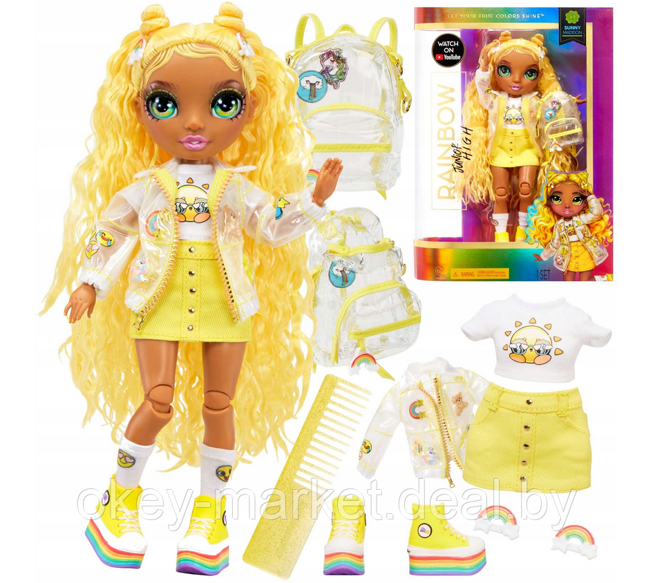 Кукла Rainbow High Скайлер Санни серия Подростки 579977 - фото 6 - id-p183899463