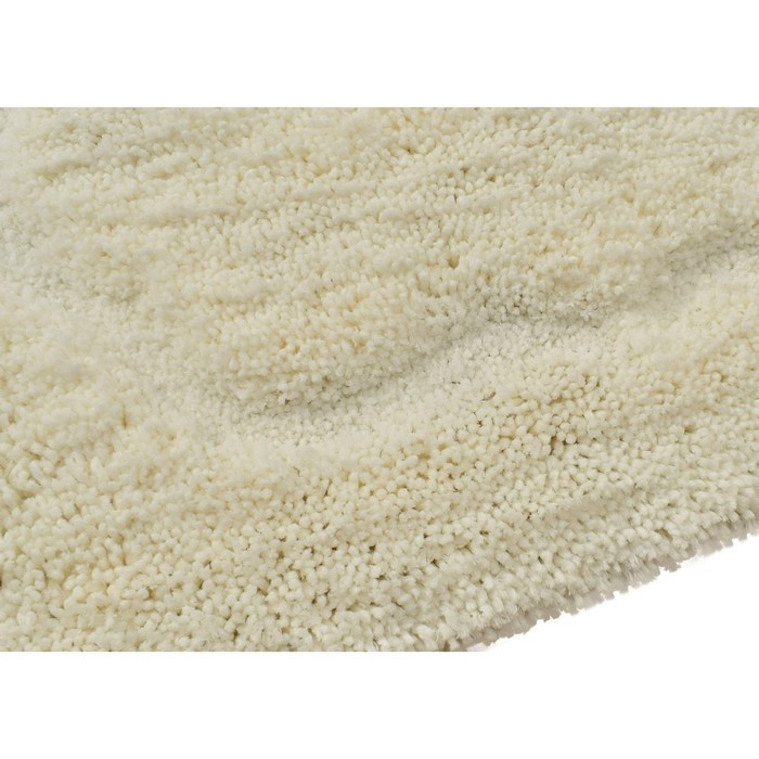 Набор ковриков для ванной, размер 60х100 см, 50х70 см, цвет крем - фото 5 - id-p216681293