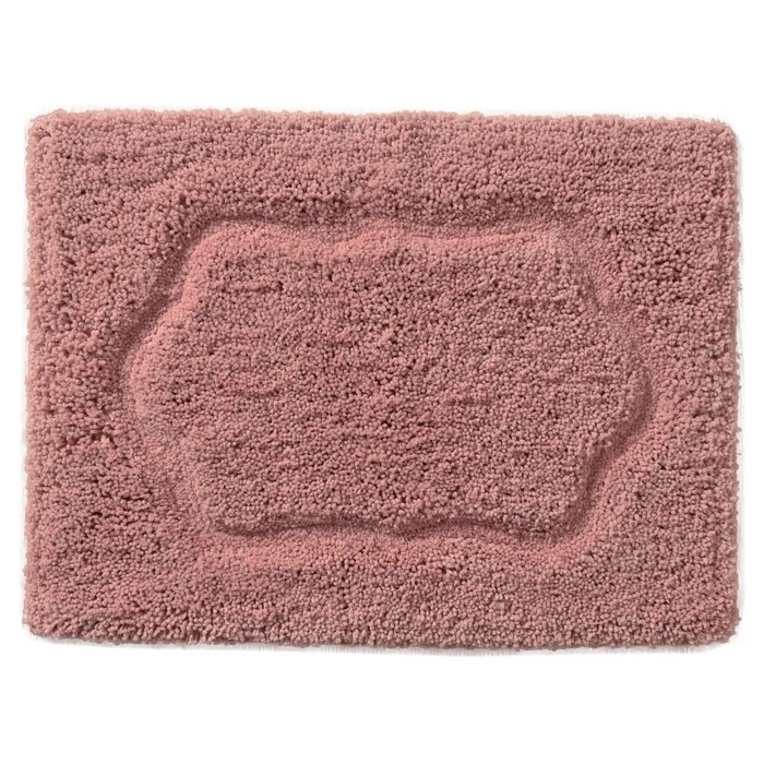 Набор ковриков для ванной, размер 60х100 см, 50х70 см, цвет пепельная роза - фото 3 - id-p216681294