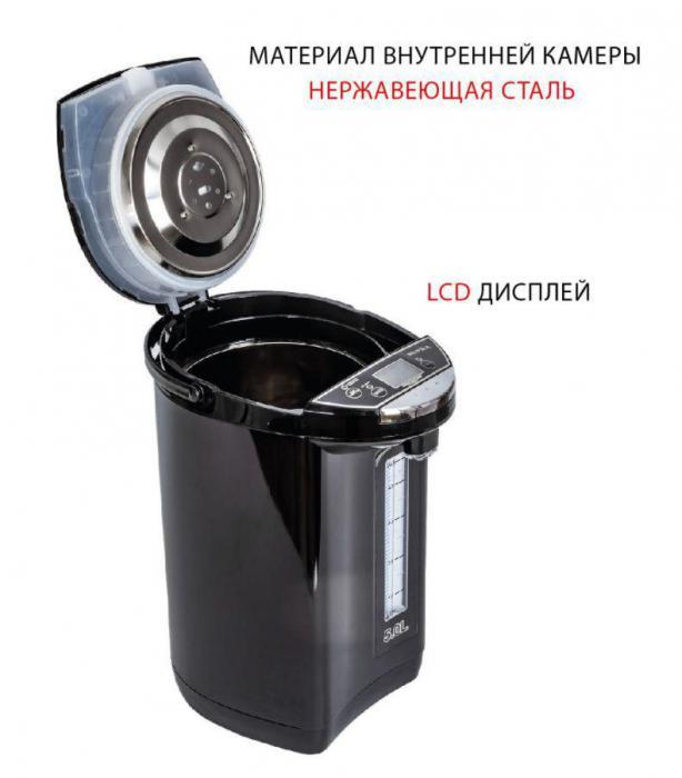 Термопот SUPRA TPS-5911 черный чайник-термос электрический 5 литров - фото 5 - id-p216717512