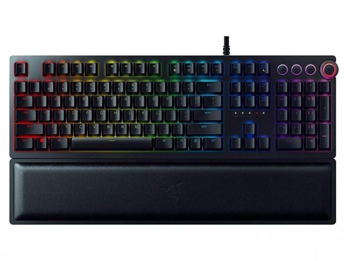Игровая механическая клавиатура с подсветкой Razer Huntsman Elite RZ03-01870700-R3R1 - фото 1 - id-p216717643