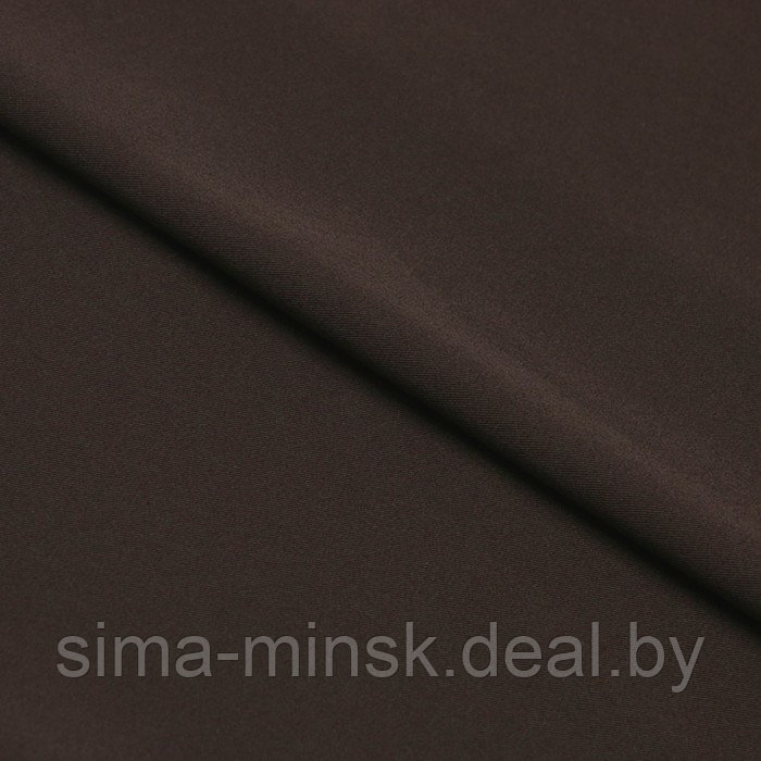 Ткань костюмная, ширина 150 см, цвет коричневый - фото 1 - id-p216900571