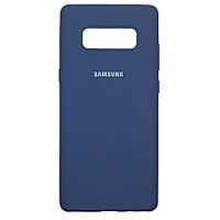 Силиконовый чехол для Samsung Galaxy Note 8 (синий)